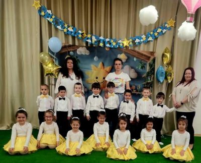 Децата от втора група "Звездички" - ДГ Слънце - Айтос