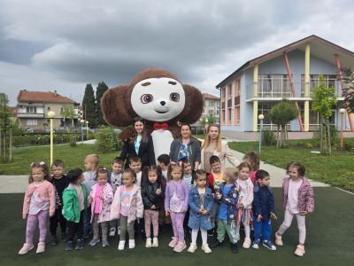 1 -ви юни с Чебурашка в ДГ - ДГ Слънце - Айтос